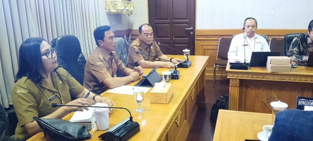 Camat Kuta Utara, I Putu Eka Parmana, S.STP, MM, Laksanakan Presentasi Mangupura Award di Ruang Rapat BRIDA Kabupaten Badung